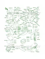 Hull Fittings pour Kawasaki 900 STX 2001