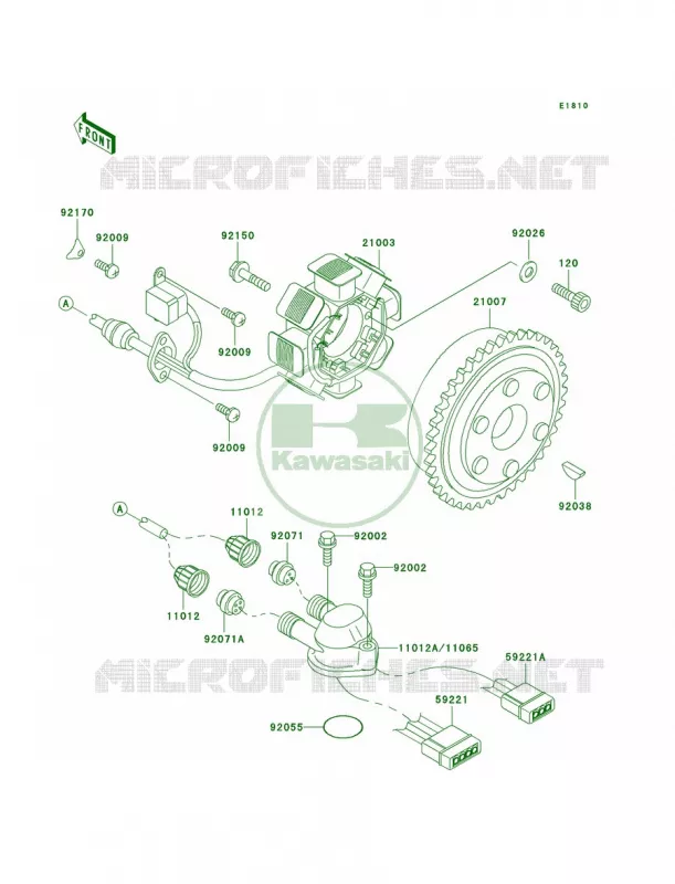 Generator Kawasaki JET SKI 750 1999 SXI PRO  JS750-C2