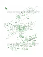 Carburetor PartsJHT10AE006978  pour Kawasaki 1100 ZXI 1998