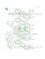 Cylinder HeadCylinder pour Kawasaki 1100 ZXI 1998