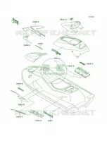 DecalsJH1100 A2 pour Kawasaki 1100 ZXI 1998