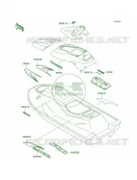 DecalsJH1100 A5 pour Kawasaki 1100 ZXI 1998