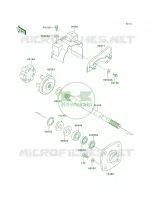 Drive Shaft pour Kawasaki 1100 ZXI 1998