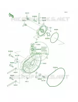 Engine Covers pour Kawasaki 1100 ZXI 1998
