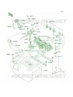 Fuel TankJH1100 A1 pour Kawasaki 1100 ZXI 1998