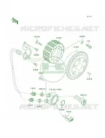 Generator pour Kawasaki 1100 ZXI 1998