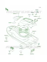 Labels pour Kawasaki 1100 ZXI 1998
