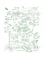 MetersJH1100 A1 pour Kawasaki 1100 ZXI 1998