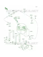 Oil TankJH1100 A1 pour Kawasaki 1100 ZXI 1998