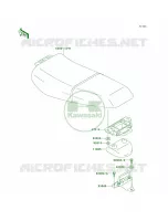 Seat pour Kawasaki 1100 ZXI 1998