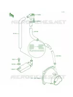 Bilge System pour Kawasaki 900 STX 1998