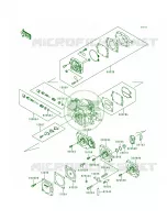 Carburetor Parts pour Kawasaki 900 STX 1998