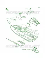 DecalsJT900 A1 pour Kawasaki 900 STX 1998