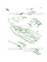 DecalsJT900 A2 pour Kawasaki 900 STX 1998