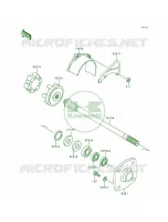 Drive Shaft pour Kawasaki 900 STX 1998