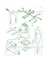 Electrical Equipment pour Kawasaki 900 STX 1998