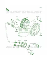 Generator pour Kawasaki 900 STX 1998