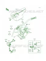 Handlebar pour Kawasaki 900 STX 1998
