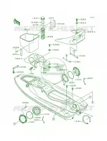 Hull Fittings pour Kawasaki 900 STX 1998