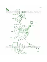 Oil Tank pour Kawasaki 900 STX 1998