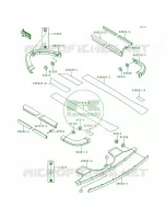 Pads pour Kawasaki 900 STX 1998