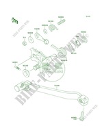 Gear Change Mechanism pour Kawasaki KLX250S 2013