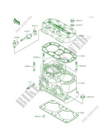 Cylinder HeadCylinder pour Kawasaki 750 SX 1995