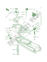 Fuel Tank pour Kawasaki 750 SX 1995