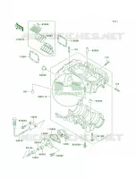 Crankcase pour Kawasaki STS 1995