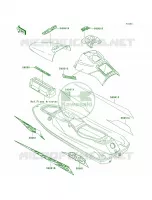 DecalsJT750 B1 pour Kawasaki STS 1995