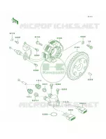 Generator pour Kawasaki STS 1995