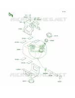 Oil TankJT750 B2B3 pour Kawasaki STS 1995