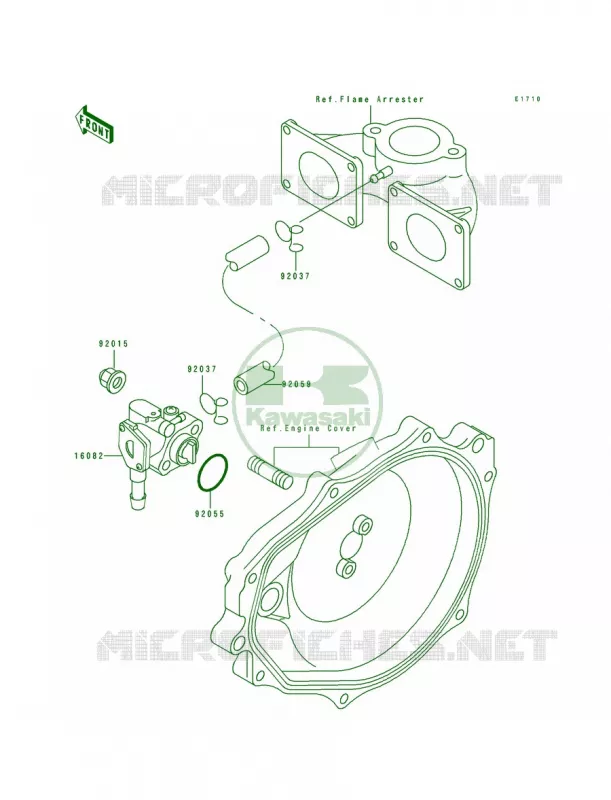 Oil Pump Kawasaki JET SKI 650 1994 SC  JL650-A4
