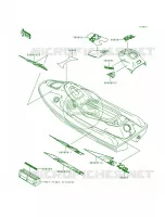 DecalsJH750 B2B3 pour Kawasaki SUPER SPORT XI 1993