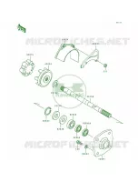 Drive Shaft pour Kawasaki SUPER SPORT XI 1993