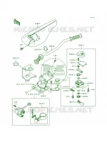HandlebarJH750 B2B3 pour Kawasaki SUPER SPORT XI 1993