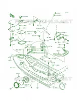 Hull FittingsJH750 B1 pour Kawasaki SUPER SPORT XI 1993