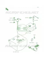 MetersJH750 B1 pour Kawasaki SUPER SPORT XI 1993