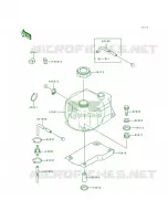 Oil Tank pour Kawasaki SUPER SPORT XI 1993