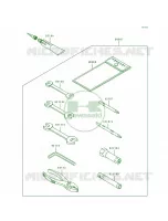 Owner's Tools pour Kawasaki SUPER SPORT XI 1993