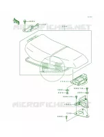 Seat pour Kawasaki SUPER SPORT XI 1993