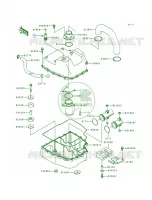 Water Muffler pour Kawasaki SUPER SPORT XI 1993
