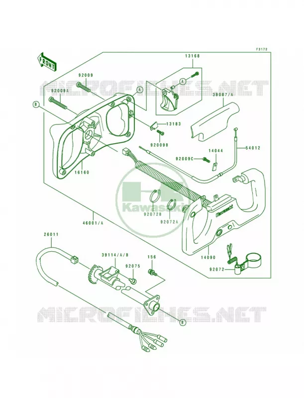 Handlebar Kawasaki JET SKI 650 1991 SC  JL650-A1
