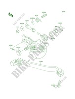 Gear Change Mechanism pour Kawasaki KLX250S 2011