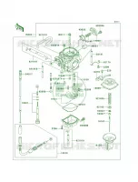Carburetor pour Kawasaki Super Sherpa 2002