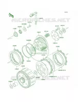 Clutch pour Kawasaki Super Sherpa 2002