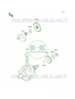 Crankshaft pour Kawasaki Super Sherpa 2002