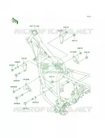 Engine Mount pour Kawasaki Super Sherpa 2002