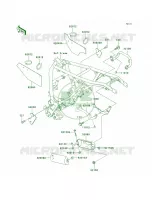 Frame Fittings pour Kawasaki Super Sherpa 2002