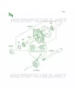 Front Hub pour Kawasaki Super Sherpa 2002